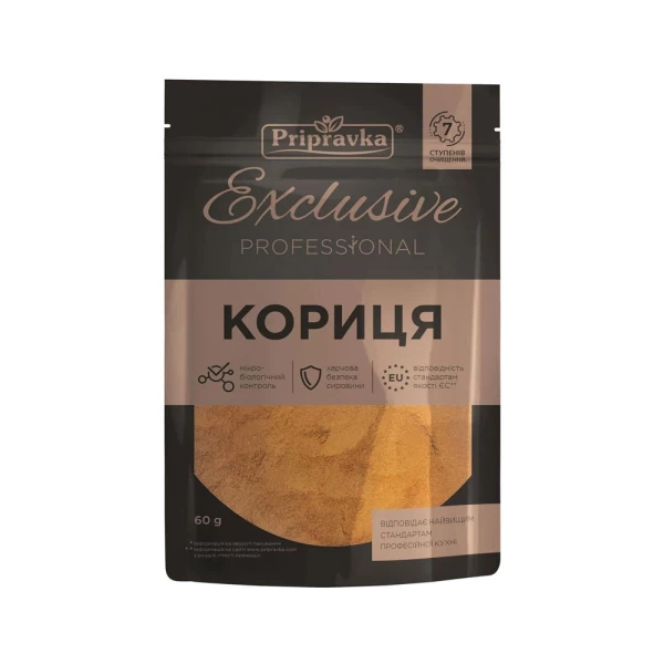 Корица Приправка Professional молотая, 60г - image 1