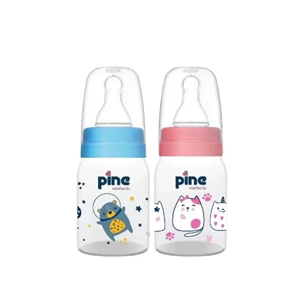 Pine Natura biberon din sticlă 0-6 luni 125 ml - image 3