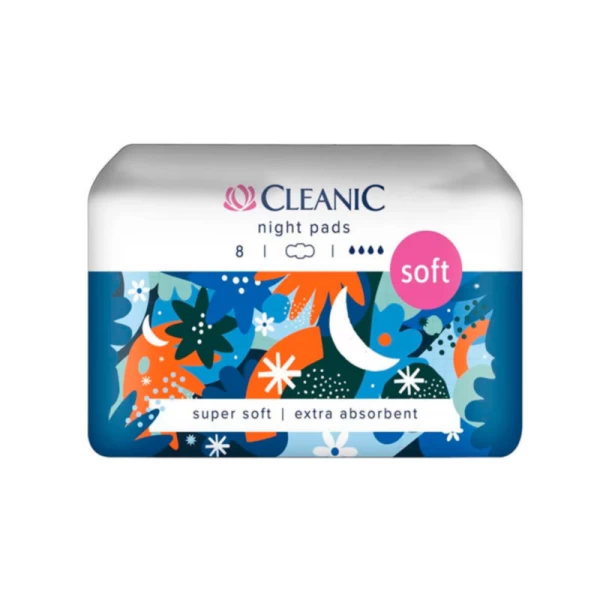 Cleanic Soft Absorbante Night 8 buc - image 1