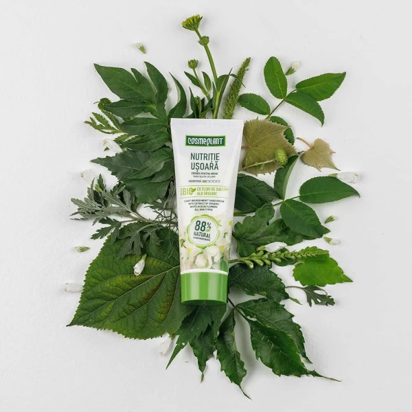Cosmeplant Crema pentru maini 75ml Nutritie usoara Salcam Alb - image 3