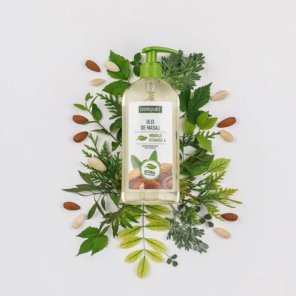 Cosmeplant Ulei de masaj cu Migdale si vitamina A, 500 ml - image 2