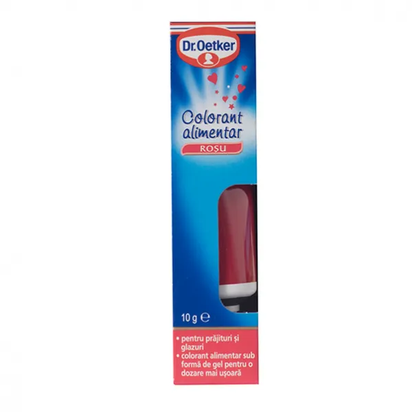 Dr. Oetker Colorant Alimentar Rosu 10g - image 1
