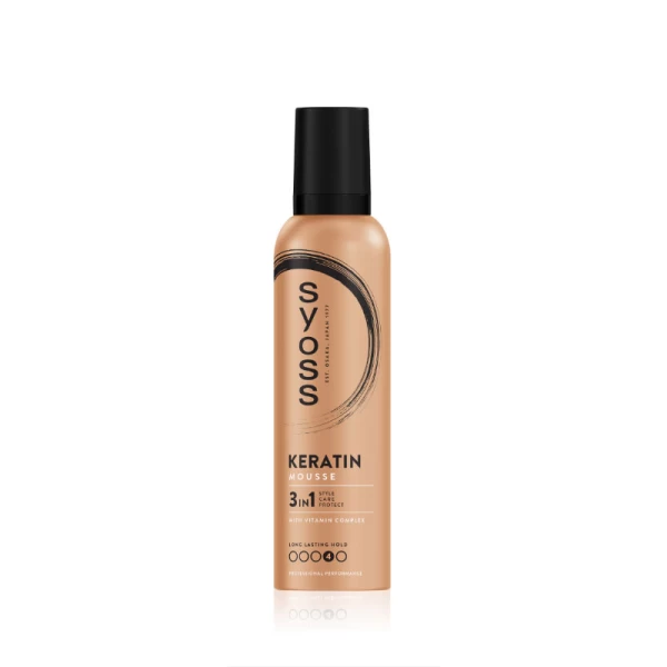 Syoss Мусс для волос Keratin Style Perfection 250мл - image 1