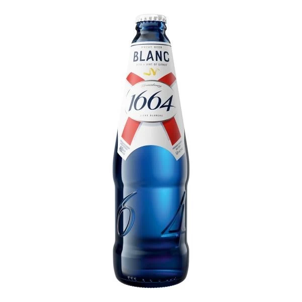 Пиво Kronenbourg 1664 Blanc 0.46 L - image 1