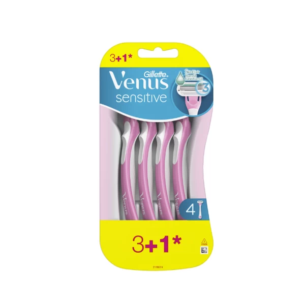 Одноразовая бритва Gillette Venus Sensitive, 4 шт. - image 1