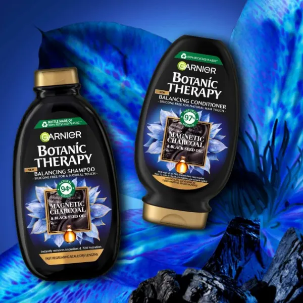 Garnier Botanic Sampon 250 ml Magnetic Charcoal - image 3