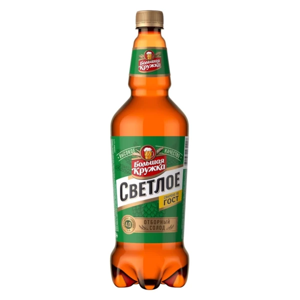 Балтика Пиво Болишая Кружка Чешское 1,2л пет. - image 2
