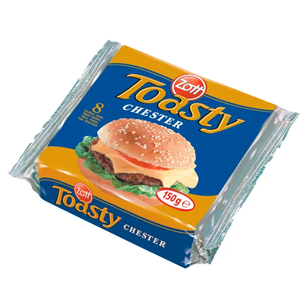 Сыр для тостов Chester 8 x 18.75g Zott 150г - image 2