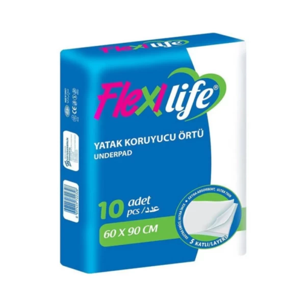 Flexi Life Aleze, Pelinci de unica folosinta 60x90cm 10 buc - image 1