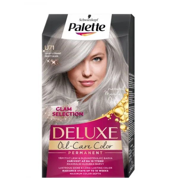 Palette Vopsea de par Deluxe U71 Argintiu Inghetat - image 1