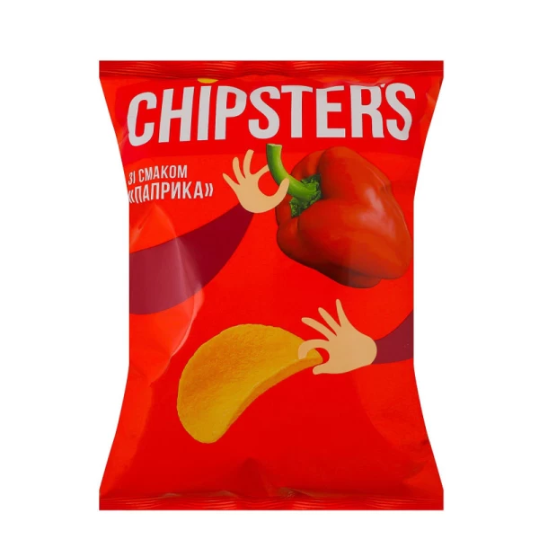 Чипсы картофельные Паприка Chipster's 100г - image 1