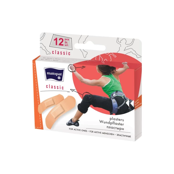 Matopat Пластырь медицинский CLASSIC 12шт - image 1