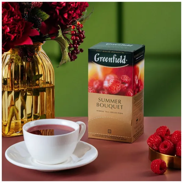 Greenfield Ceai Summer Bouquet 25p х 1,5g - image 3