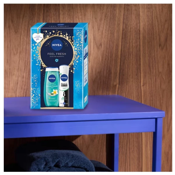 Set Cadou 2025 Nivea Feel Fresh Box (GDus, Deo) - image 2