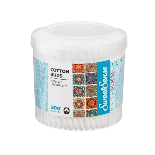 Sweet Sense  Betisoare ig 200 buc Cutie rotunda - image 1