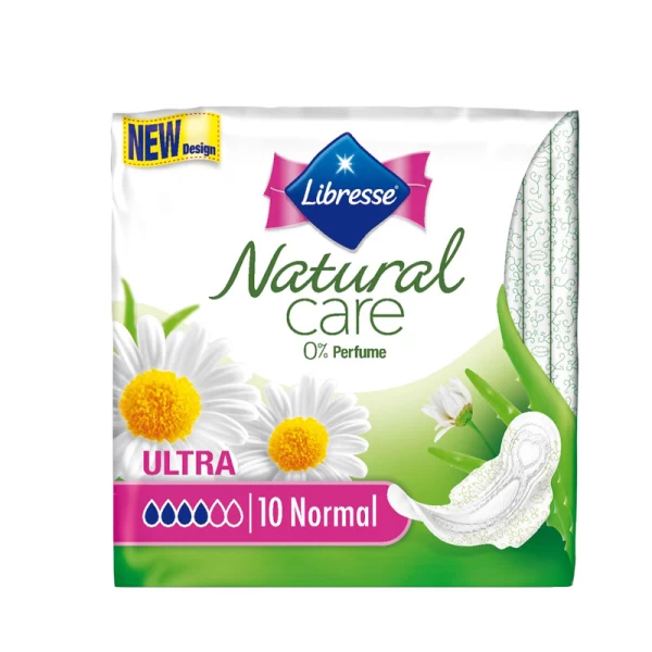Libresse Прокладки гигиенические Natural Care Normal 10шт - image 1