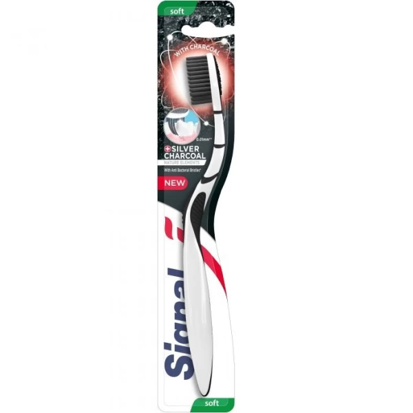 Signal Зубная щетка Древесный уголь Мягкая UA - image 1