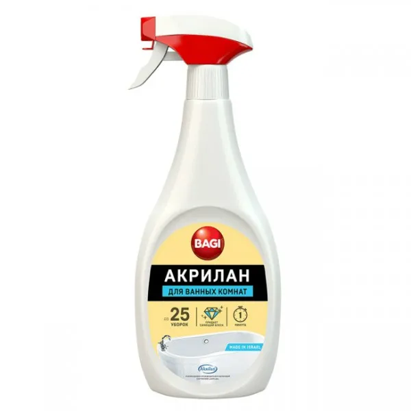 AKRILAN Solutie pentru curatare camera de baie 400 ml - image 1