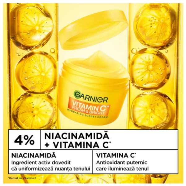 Garnier Увлажняющий крем с витамином С и сорбетом, 85 мл - image 3