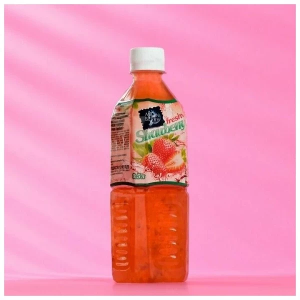 Moonberry Bautura racoritoare Fresh Strawberry 0,5l pet - image 2