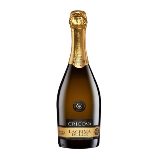 Cricova Lacrima Dulce Вино игристое белое demisec 0,75 л - image 1