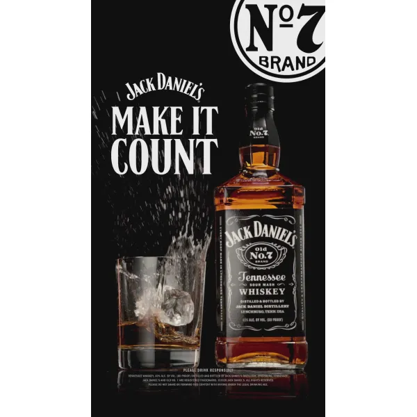 Виски Jack Daniel's Old No.7, 1 л - image 2