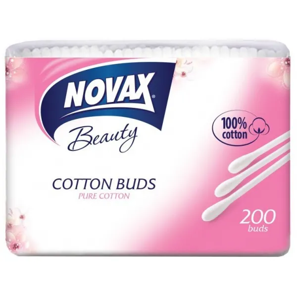 Novax Betisoare de vata 200 buc Eco 8849 - image 2