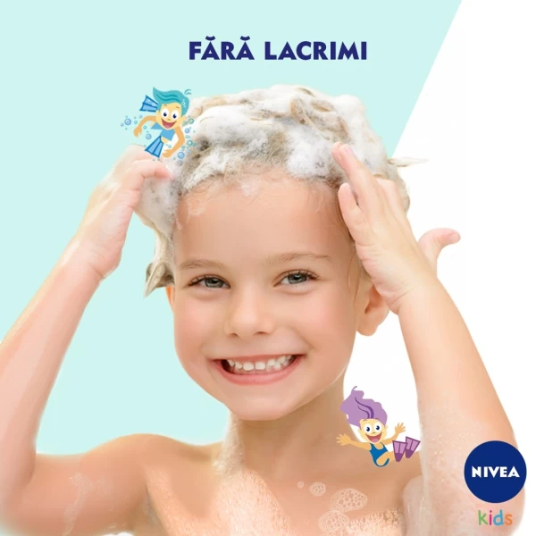 Nivea Kids Gel de dus & Sampon 500ml 2in1 Fructe de padure - image 3