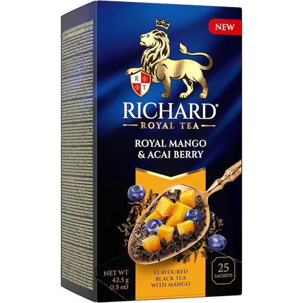 Чай Richard Royal Mango & Acai berry 25 пак - image 2
