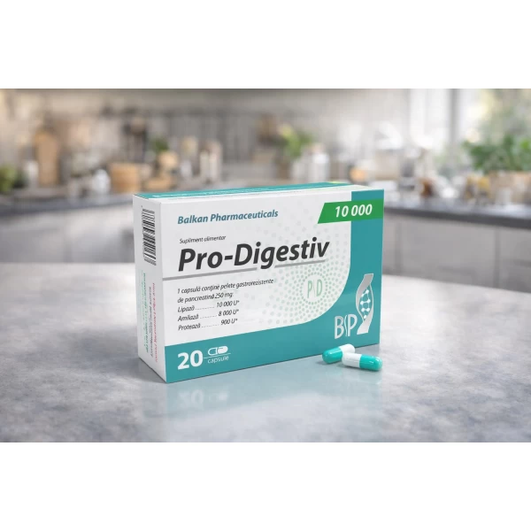 BP Pro Digestiv 10000, 250 mg, 20 Caps. - image 2