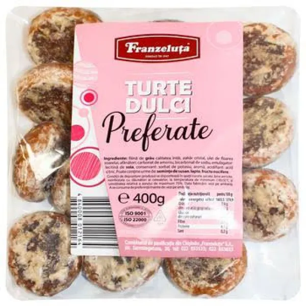Franzeluta Turte Dulci Preferate 400g - image 1