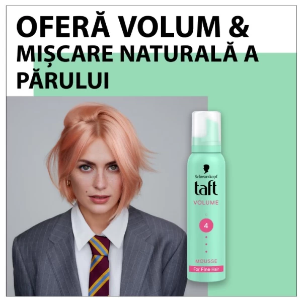 Taft Spuma modelatoare 200ml Volume Ultra Hold - image 3