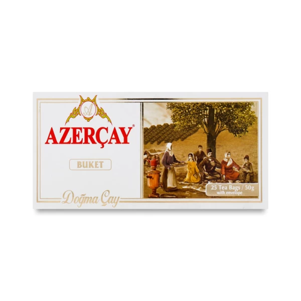 Azercay Buket чай пакетированный  черный 50 гр.*25 пак - image 1
