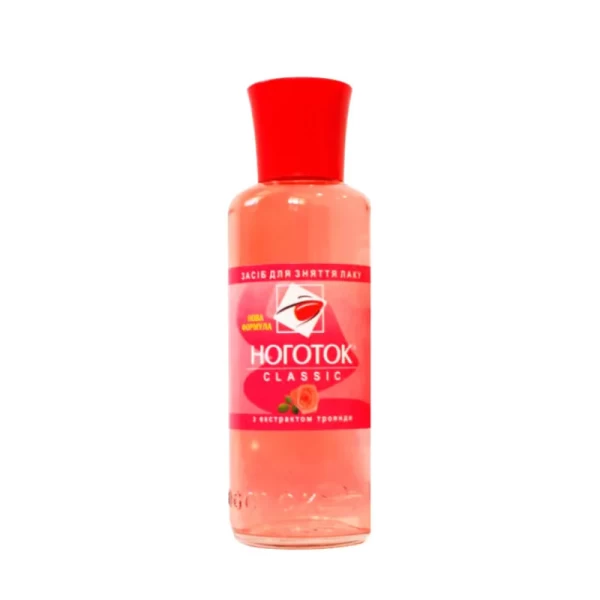 Nogotok Classic indepartarea lacului de unghii 100ml Trandafir - image 1