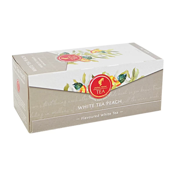Julius Meinl Ceai plic alb White Tea Peach 25 pac - image 1