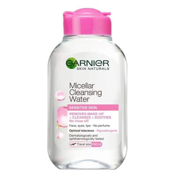 Мицеллярная вода Garnier Skin Naturals для чувствительной кожи, 100 мл - image 1