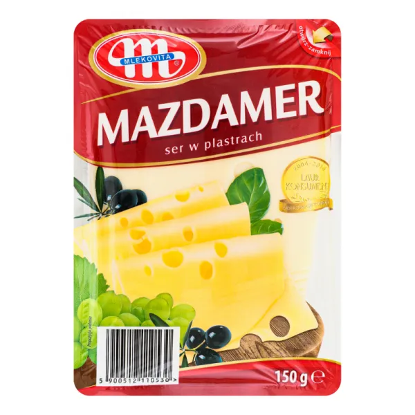 Cascaval Mlekovita Mazdamer 150gr - image 1