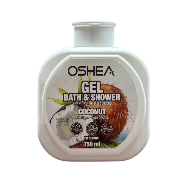 Oshea гель для ванны и душа кокос 750 мл - image 1
