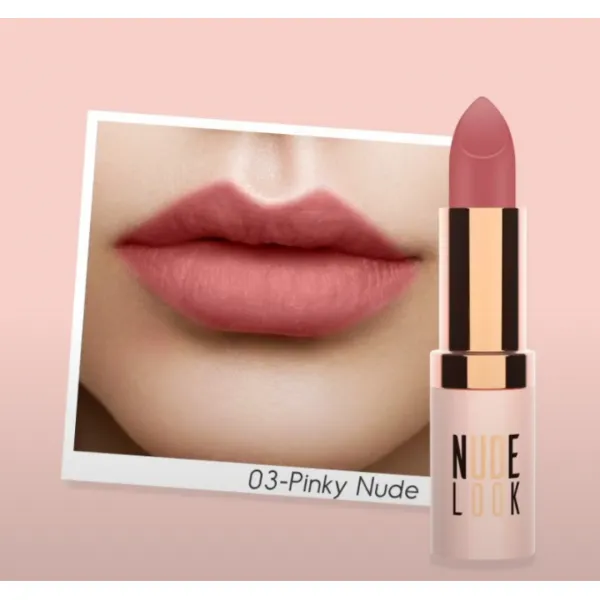 Golden Rose Ruj Mat Nude Look Perfect 03 Pinky Nude - image 3