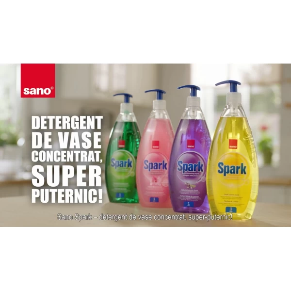 Sano Spark Detergent de vase Cucumber-Lime 1L - image 3