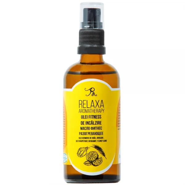 Relaxa Fitness Oil (зародыш, иланг-иланг, бергамот, черный перец, грейпфрут) 100мл - image 1