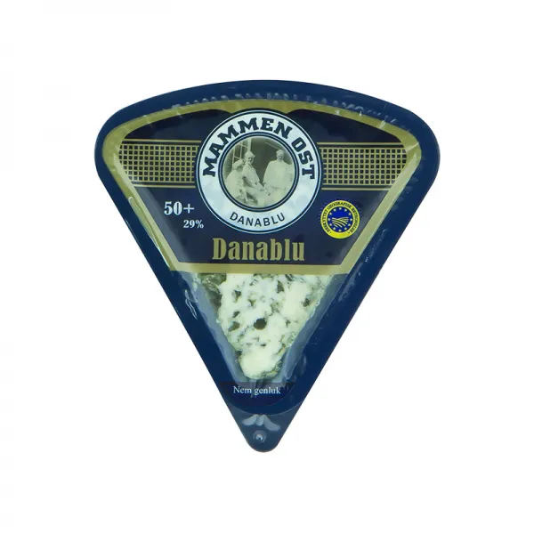 Danish Danablu Mammen 100г зрелый сыр с голубой плесенью - image 1