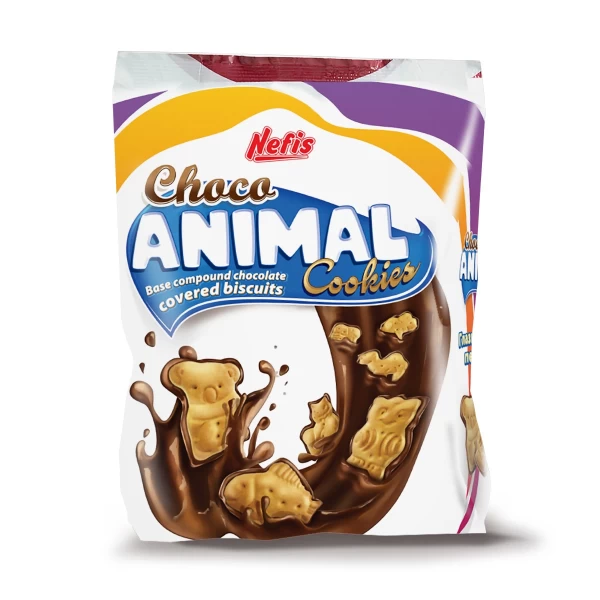 Biscuiti Nefis Choco Animal 200g - image 1