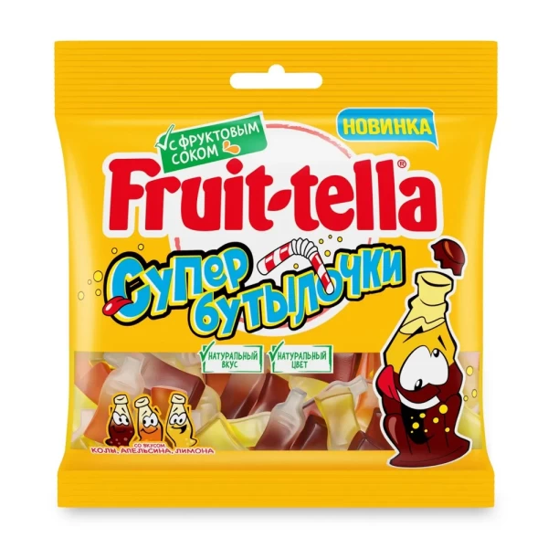Fruit-tella Marmelada Super Bottles 100 g - image 1