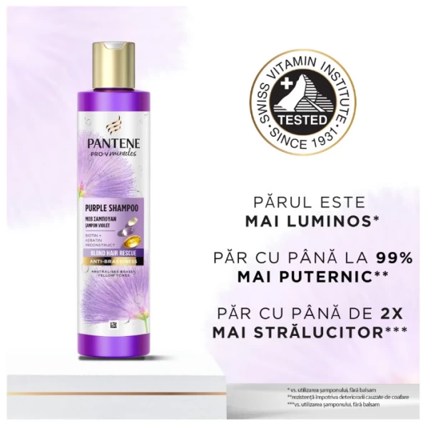 Pantene Sampon Silky & Glowing Violet 250 ml - image 2