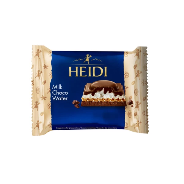 Heidi Ciocolata de lapte cu crema si napolitana 55 g - image 1