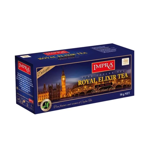 Impra Royal Ceai negru elixir delight 25 plic - image 1
