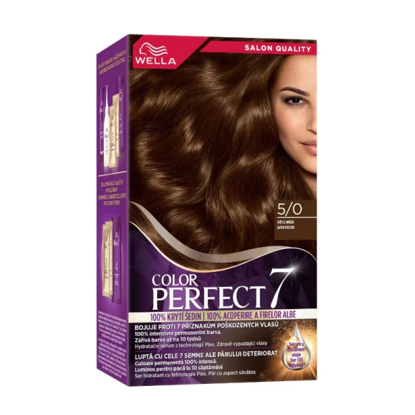 Wella Color Perfect Vopsea Saten Deschis 5/0 - image 1