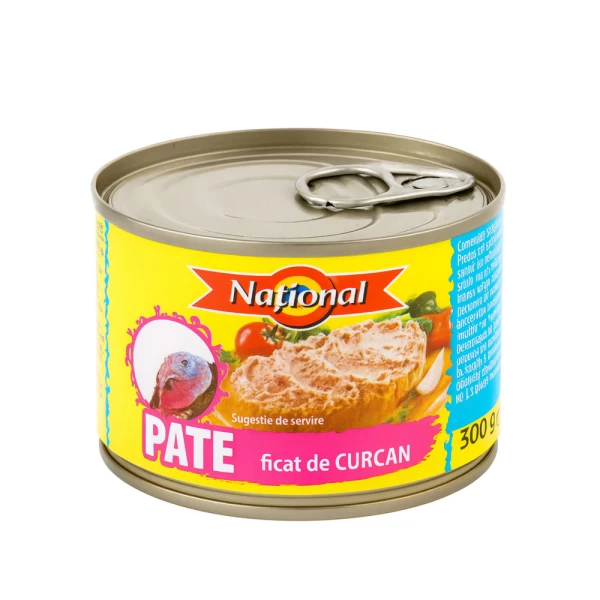 Pate cu ficat de curcan National 200g - image 1