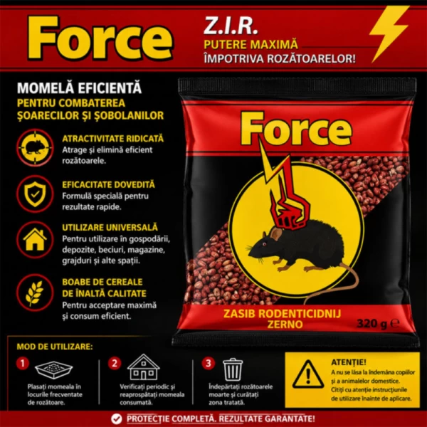 Force podus impotriva sobolanilor si soarecilor 320gr - image 2